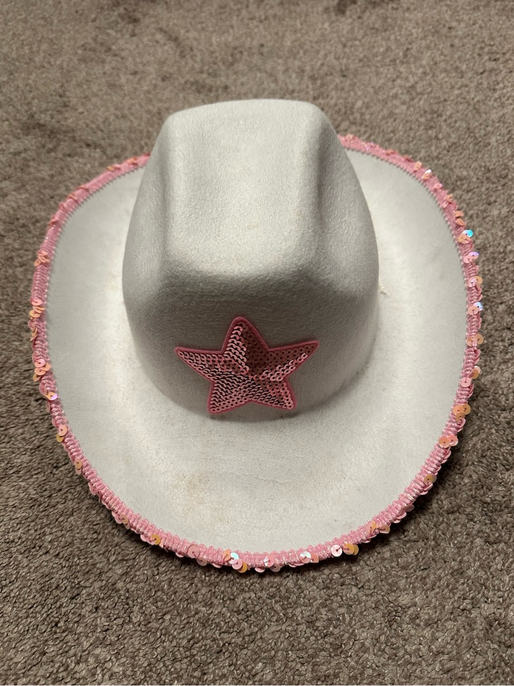 Sequin Star Cowboy Hat